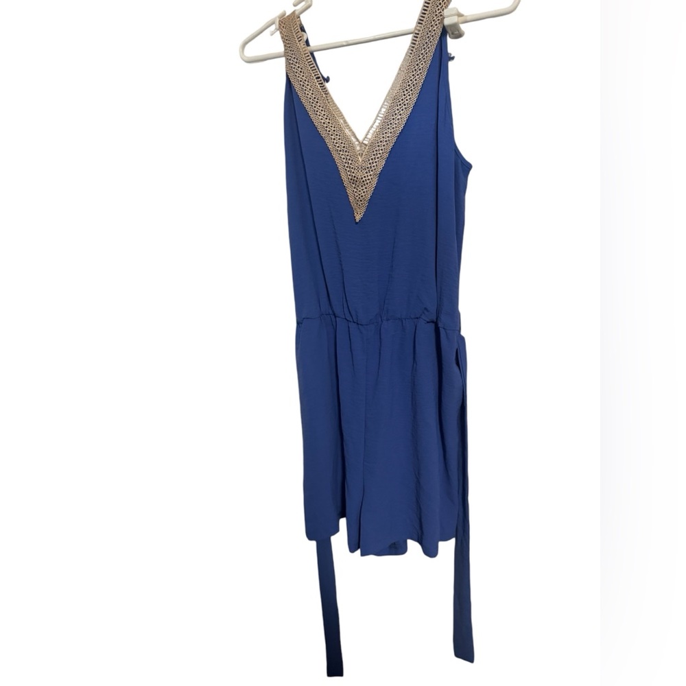 Blue romper